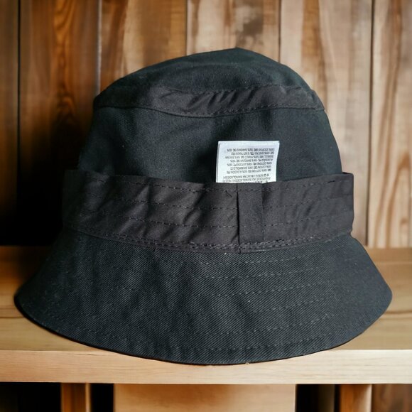 VANS (S/M) Men/Wmn Black and White Checkerboard Flying V Logo Bucket Hat - Picture 4 of 6